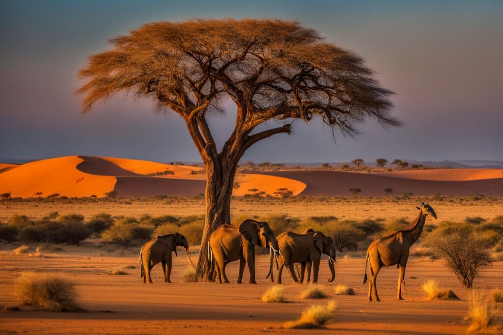 Namibia's natural wonders