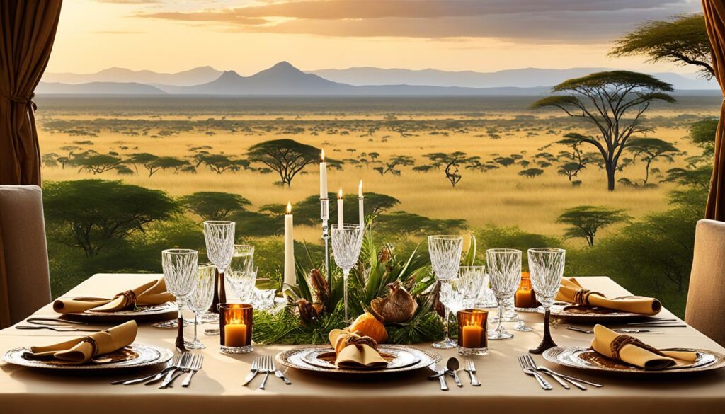 wilderness dining experiences